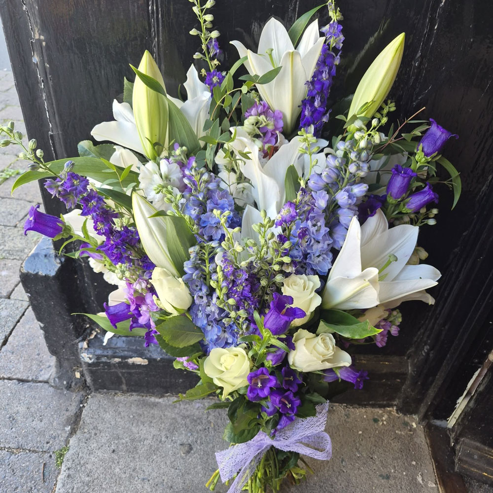 Midnight Blue Sympathy Bouquet Product Image